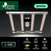 Green Fingers Max 3200W Grow Light LED Full Spectrum Indoor Plant All Stage Growth